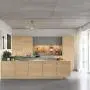 HMVPL Farmhouse Close to Ceiling Light, Vintage Semi Flush Mounted Lighting Fixture Industrial Ceiling Lamp for Kitchen Island Dining Room Foyer Hallway Entry Bedroom