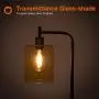Addlon LED Floor Lamp, with Hanging Glass Lamp Shade and LED Bulb for Bedroom and Living Room, Modern Standing Industrial Lamp Tall Pole Lamp for Office, Tawny Addlon LED Floor Lamp, with Hanging Glass Lamp Shade and LED Bulb for Bedroom and Living Room, Modern Standing Industrial Lamp Tall Pole Lamp for Office, Tawny