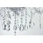 Saint Mossi Chrome K9 Crystal Chandelier Lighting LED Ceiling Light Fixture Pendant Lamp for Dining Room Bathroom Bedroom Livingroom 5 E12 LED Bulbs Required Height 26 x Width 24