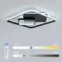 Remote Control Dimmable Ceiling Lighting, Flush Mount 70W LED Dimmable Color Changeable Ceiling Lighting Fixture for Living Room, Bedroom, Dining Room Remote Control Dimmable Ceiling Lighting, Flush Mount 70W LED Dimmable Color Changeable Ceiling Lighting Fixture for Living Room, Bedroom, Dining Room