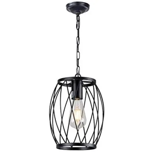 Infront 1 Light Hanging Lights Farmhouse Chandelier Black Light Fixture Modern Pendant Kitchen Lighting Dining Room Lighting Fixtures Hanging Lamp Semi Flush Mount Ceiling Infront 1 Light Hanging Lights Farmhouse Chandelier Black Light Fixture Modern Pendant Kitchen Lighting Dining Room Lighting Fixtures Hanging Lamp Semi Flush Mount Ceiling