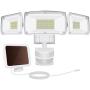 Solar Lights Outdoor, GSBLUNIE 1600LM 3 Adjustable Heads Dusk to Dawn Solar Motion Sensor Lights Outdoor,IP65 Waterproof Solar Flood Lights Outdoor Security Lights Detector for Yard,Garage,Front Door