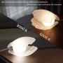 SAMGREEN LED Mood Light Shell Pearl Night Light Lamp for Living Room Bedroom, Table lamp Night Lamp for Home Deco Decoration (Matt)