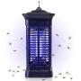 Mosquito Bug Zapper Fly Killer Bug Attractant with 1,500 Sq. Feet Coverage - Safe Silent & Effortless Electronic Operation - Outdoor and Indoor Hangable - For Patio BBQ Camping Home Kitchen and Office