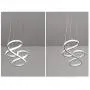 LED Pendant Light Dimmable Modern Chandelier Ceiling Fixture Adjustable Pendant Lighting Living Dining Room Ceiling Hanging Lights Kitchen Island Ceiling Fixture Hanging lamp 40W I 75cm (White) LED Pendant Light Dimmable Modern Chandelier Ceiling Fixture Adjustable Pendant Lighting Living Dining Room Ceiling Hanging Lights Kitchen Island Ceiling Fixture Hanging lamp 40W I 75cm (White)