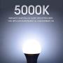 24 Pack A19 LED Light Bulb, 60 Watt Equivalent, Daylight 5000K, E26 Medium Base, Non-Dimmable LED Light Bulb, UL Listed