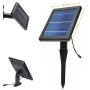 Solar Spotlights Outdoor Waterproof Bright Solar Wall Light Led Security Flood Light Solar Powered for Flag Patio Front Door Driveways-Automatically Activates at Dusk to Dawn (White)