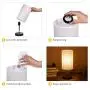 3 Way Dimmable Touch Control Table Lamp with 2 USB Ports and Power Outlet, Bedside Nightstand Lamp Simple Night Light Bedroom Lamp for Bedroom, Living Room, Office (6W Bulb Included) 3 Way Dimmable Touch Control Table Lamp with 2 USB Ports and Power Outlet, Bedside Nightstand Lamp Simple Night Light Bedroom Lamp for Bedroom, Living Room, Office (6W Bulb Included)