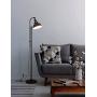 Brightech Dylan - Industrial Floor Lamp for Living Rooms & Bedrooms - Rustic Farmhouse Reading Lamp - Standing, Adjustable Head Indoor Pole Lamp