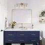 Linour 3 Lights Bathroom Vanity Light Modern Wall Sconce Metal Industrial Wall Lamps Lighting Fixture for Bathroom Hallway Bedroom Living Room Kitchen