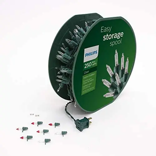 Philips 250 Clear Mini Christmas Light String Philips 250 Clear Mini Christmas Light String