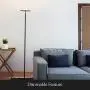 Brightech Sky Flux - The Very Bright LED Torchiere Floor Lamp, for Your Living Room & Office - Halogen Lamp Alternative with 3 Light Options Incl. Daylight - Dimmable Modern Uplight - Black Brightech Sky Flux - The Very Bright LED Torchiere Floor Lamp, for Your Living Room & Office - Halogen Lamp Alternative with 3 Light Options Incl. Daylight - Dimmable Modern Uplight - Black