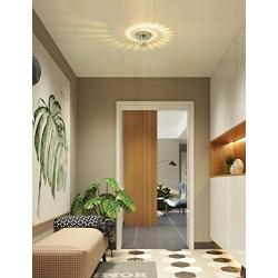 Shung YU Modern Semi Flush Mount Light, Ceiling Lamp with Special Light Efect Dining Room, Bedroom, Corridor, Hallway, Entryway