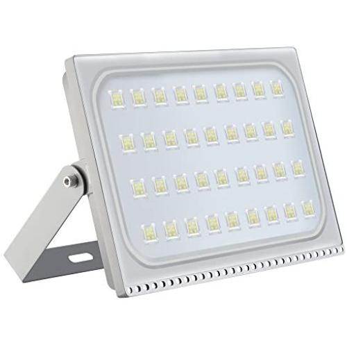 Heilsa 200W LED Flood Light, 22000LM 6000-6500K (Cold White) IP67 Waterproof Super Bright Outdoor Floodlight for Garden Yard, Party, Lawn, Playground, Basketball Court