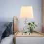 CLK Crystal Table Lamp with 2 USB Charging Ports, Modern Bedside Lamp with K9 Crystal, USB Table Lamp for Bedroom, Living Room, Children Room, Office (Bulb Included) CLK Crystal Table Lamp with 2 USB Charging Ports, Modern Bedside Lamp with K9 Crystal, USB Table Lamp for Bedroom, Living Room, Children Room, Office (Bulb Included)