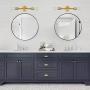 Passica Decor Set of 2 pcs Simple Stylish 2 Light Matte Antique Brass Vanity Light Vertical or Horizontal Wall Mounting Double Sconce for Bedroom Living Room Stairs Hallway Passica Decor Set of 2 pcs Simple Stylish 2 Light Matte Antique Brass Vanity Light Vertical or Horizontal Wall Mounting Double Sconce for Bedroom Living Room Stairs Hallway