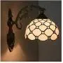 Wall Lamps, Tiffany Style Wall Lights, Retro Creative Bedroom Living Room Dining Room Study Staircase Hallway Aisle Decorative Lighting,C