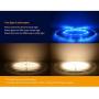 Dream Lighting 12volt DC LED Oval Panel Light with Switch for RV Trailer, Big Acrylic Ceiling Light Fixture for Interior Living Room, Kitchen, Cabin -3500K, with Memory, Blue & Warm White Lighting