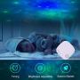 Star Galaxy Projector Night Light, AMORNO Ocean Wave Starry Projector with Bluetooth Music Speaker, Led Nebula Cloud for Baby Kids Bedroom/Game Rooms, Night Light Ambiance for Party