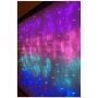Something Unicorn - LED String Curtain Lights with Dimmer Switch for Teen Room, Girls Room, College Dorm, Nursery and Kids Room Decor. Perfect for Mermaid, Purple, Pink Decoration. (Standard Version)
