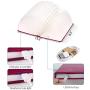 Veesee 8 Colors Folding Book Lamp,Rechargeable Book-Shaped Birthday Light,Creative Night Light Beside Bed,Desk Table Living Room Bedroom Lamps, Gift (Meired 8.5x6.30.9in