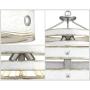 Progress Lighting P350049-141 Gulliver Semi-Flush/Convertible, Galvanized Finish