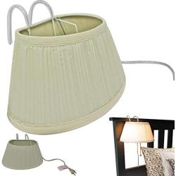 Evelots Headboard Lamp, Over The Bed Reading Light with Shade