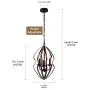 Aipsun Rustic Pendant Light 3 Light Farmhouse Chandelier 18.11'' Wood Texture Metal Ceiling Hanging Light Fixture for Indoor Kitchen Island Dining Living Room Aipsun Rustic Pendant Light 3 Light Farmhouse Chandelier 18.11'' Wood Texture Metal Ceiling Hanging Light Fixture for Indoor Kitchen Island Dining Living Room