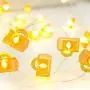 LED Wire Lights, LED String Lights, Battery Operated String Lights with 36 Beer Mug Shaped Warm LEDs for Party, Bedroom, Kitchen, Patio, Deck and more, 12 Feet Long