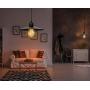 Industrial Plug in Pendant Light, Farmhouse Pendant Lighting, Black Cage Pendant Light Fixture with On/Off Switch, E26 Socket Vintage Hanging Light, Wire Pendant Light, for Dining/Living Room 2pack