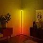 Corner Floor Lamp Nordic Decoration Home Floor Lamps for Living Room Night Light Dimming Standing Lamp Bedroom Decor Floor Light, RGB Remote Control Discoloration,Black…
