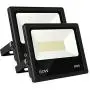 LED Flood Light, 60W 6600lm Super Bright Security Lights, 5000K Daylight White IP66 Waterproof Outdoor Flood Light for Garage, Garden, Lawn and Yard- 2 Pack