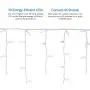 NOMA LED Christmas Icicle String Lights | 70 Mini Warm White Bulbs | Indoor & Outdoor | 6.5 Ft. White Wire Strand