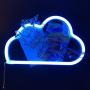 Cute Blue Neon Light,LED Cloud Sign Shaped Decor Light,Marquee Signs/Wall Decor for Christmas,Birthday Party,Kids Room, Living Room, Wedding Party Decor(Blue)