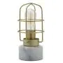 CO-Z Industrial Desk Lamp with Marble Base, Mid-Century Modern Table Lamp 10 Inches in Height, Edison Bulb Not Included for Living Room Bedroom Dining Room.