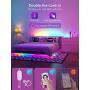 Govee RGBIC LED Strip Lights, 16.4FT LED Lights with Remote Control, 11 Scene Modes and 6 Brightness Color Changing LED Lights, Easy Installation Light Strip for Bedroom, Ceiling, Kitchen