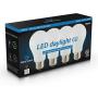 Great Eagle A19 LED Light Bulb, 9W (60W Equivalent), UL Listed, 5000K (Daylight), 750 Lumens, Non-dimmable, Standard Replacement (4 Pack)