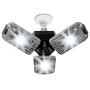 TRIBURST Deluxe by Bell+Howell 50% Brighter High Intensity Lighting with 144 LED Bulb, Multi-Directional Triple Panel Light for Indoor and Outdoor As Seen On TV
