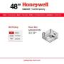 Honeywell Carmel 48-Inch Ceiling Fan with Integrated Light Kit and Remote Control, Five Reversible Cimarron/Ironwood Blades, Oil-Rubbed Bronze