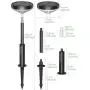 LITOM Solar Pathway Lights Outdoor, 3 Lighting Modes Wireless Solar LED Landscape Lights, IP65 Waterproof Solar Powered Garden Lights for Ground Lawn Patio Yard Driveway Deck Walkway 4 Pack Warm White LITOM Solar Pathway Lights Outdoor, 3 Lighting Modes Wireless Solar LED Landscape Lights, IP65 Waterproof Solar Powered Garden Lights for Ground Lawn Patio Yard Driveway Deck Walkway 4 Pack Warm White