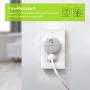 AUVON Plug-in LED Motion Sensor Night Light, Mini Warm White LED Nightlight with Dusk to Dawn Motion Sensor, Adjustable Brightness for Bedroom, Bathroom, Kitchen, Hallway, Stairs (4 Pack)