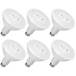 PAR38 LED Flood Light 5000K Daylight Dimmable 15W(100W Halogen Equivalent) E26 1600LM 40 Degree Spotlight Bulbs for Outdoor Indoor Ceiling Recessed Lighting 6-Pack¡­