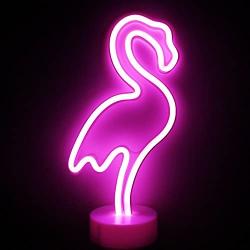 XIYUNTE Battery Powered Neon Lights with Base