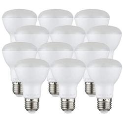 [12-Pack] PROCURU BR20 5000K Daylight Dimmable LED Mini-Flood Light Bulb 7W (50W), Indoor/Outdoor Rated