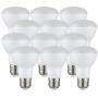 [12-Pack] PROCURU BR20 5000K Daylight Dimmable LED Mini-Flood Light Bulb 7W (50W), Indoor/Outdoor Rated
