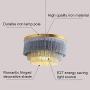 Nordic Decorative Pendant Light Warm Romantic LED Tassel Ceiling Chandeliers Gray/Blue/Pink/White Creative Restaurant Bedroom Dining Room Ceiling Hanging Lamp ( Color : Gray )