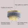 Nordic Decorative Pendant Light Warm Romantic LED Tassel Ceiling Chandeliers Gray/Blue/Pink/White Creative Restaurant Bedroom Dining Room Ceiling Hanging Lamp ( Color : White )
