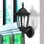 FUDESY Outdoor Dusk to Dawn LED Wall Lantern,Plastic Material Anti-Corrosion Black Porch Sensor Light with LED Edison Filament Bulb,(1-Pack) Exterior Mount Lanterns for Porch, Garage,FDS2542EPSB1 FUDESY Outdoor Dusk to Dawn LED Wall Lantern,Plastic Material Anti-Corrosion Black Porch Sensor Light with LED Edison Filament Bulb,(1-Pack) Exterior Mount Lanterns for Porch, Garage,FDS2542EPSB1