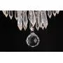 Hile Lighting KU300107 Crystal Chandeliers Flush Mount Ceiling Light Lamp,Diameter 11.0 Inch Height 11.8 Inch, 3 Lights