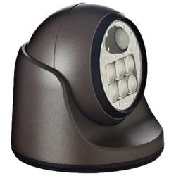 LIGHT IT! by Fulcrum 20031-107 Outdoor motion detecting porch light, Single, Bronze